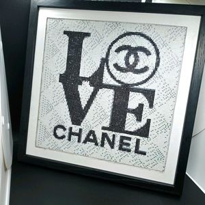 Diamond Dotz Freestyle custom home decor piece